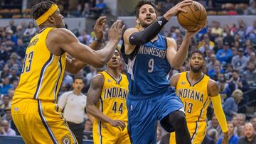 Ricky Rubio, decisivo en Indiana