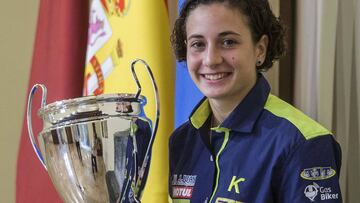 Ana Carrasco, pionera en las motos