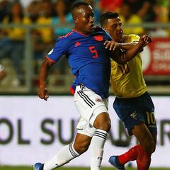 Las mejores imágenes del partido entre Ecuador y Colombia