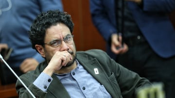 Iván Cepeda en un debate de control político en el Senado