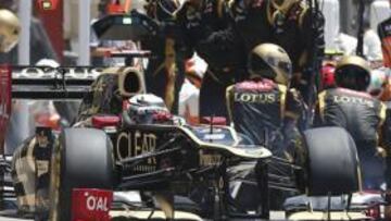 <b>CERCA. </b>Tanto Raikkonen como Grosjean han rozado los triunfos.