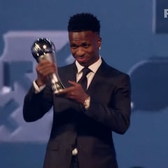 Vinicius Jr’s powerful speech after winning The Best FIFA Men’s Player 2024