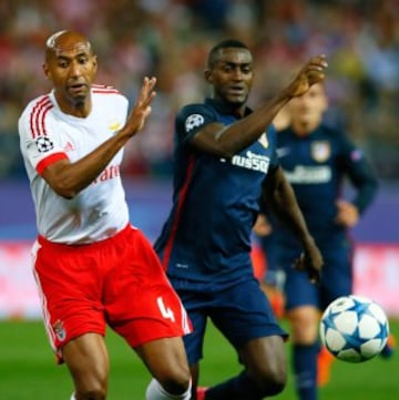 Jackson Martínez tuvo sus primeros 90 minutos en la Champions con la camiseta del Atlético de Madrid. 