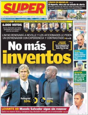 Portadas de la prensa mundial