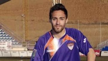 <b>DE VUELTA. </b>Nico posa para AS, tras pisar de nuevo el Pedro Escartín.