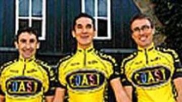 FIGURAS. Escartín, Casero y Zülle, las grandes bazas del equipo.