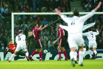Gol de Zidane en el minuto 44 que supuso el 2-1 definitivo en el marcador.