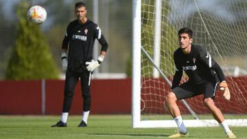 Portería y defensa acumulan la mayor experiencia en el Sporting