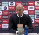 Zidane: "Esto es el fútbol, también hubo partidos donde ganamos y no lo merecíamos"
