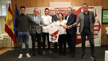 Presentación de la Copa del Mundo de ciclocross de Benidorm en el CSD.