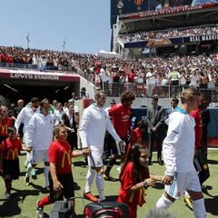Real Madrid 1-1 Manchester United - in pictures