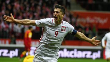 Lewandowski sentencia el pase de Polonia para Rusia 2018