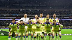  America team group during the final second leg match between Club America and Tigres UANL as part of Torneo Apertura 2023 Liga BBVA MX, at Azteca Stadium, December 17, 2023, in Mexico City, Mexico.