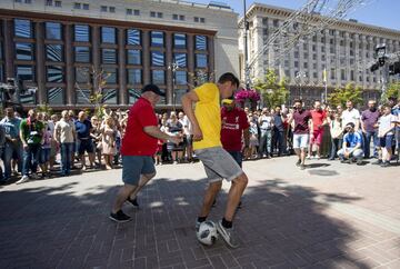 Así estuvo Kiev el día de la final de Champions League