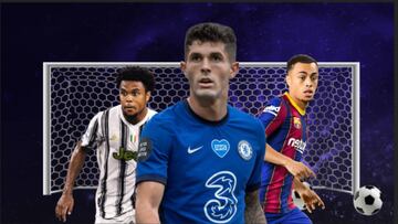 Los estadounidenses que verán acción en Champions League