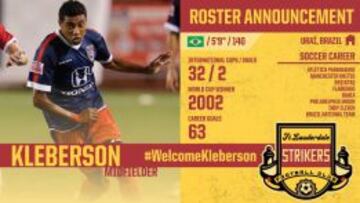 Los Strikers fichan a Kléberson.