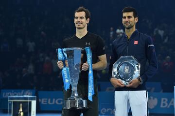 Perdió la final de la Copa de Maestros contra Andy Murray en 2016.