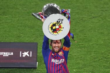 Barça's 8th league in 11 years - Messi's 10th in 15