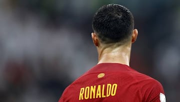 AL DAAYEN - Cristiano Ronaldo of Portugal during the FIFA World Cup Qatar 2022 round of 16 match between Portugal and Switzerland at Lusail Stadium on December 6, 2022 in Al Daayen, Qatar.