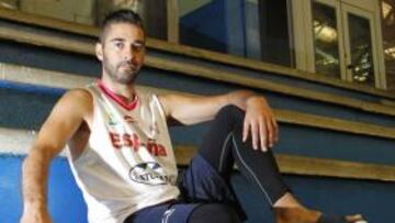 <b>DOCE AÑOS SEGUIDOS. </b>Juan Carlos Navarro, capitán de la Selección y el más veterano de los jugadores.