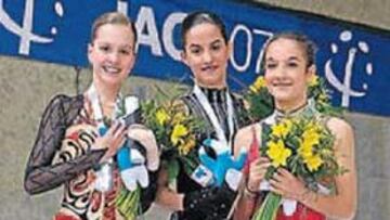 Sonia Lafuente lograun oro muy prometedor