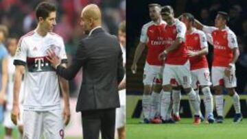 El Arsenal se la juega ante el peor rival posible: el Bayern