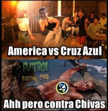 América perdía 0-3 en 25 minutos, pero en la segunda mitad revivió el verbo 'Cruzazulear' y le pegó 3-4 a La Máquina, ¡Los memes están imperdibles!