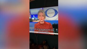 El fail de la Tv americana: vean en qué otra parte de España ubicaron el volcán de La Palma