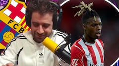 Esta dando que hablar y verán el porqué: Nico Williams y su charla sobre el Barça con un streamer