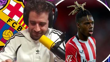 Esta dando que hablar y verán el porqué: Nico Williams y su charla sobre el Barça con un streamer