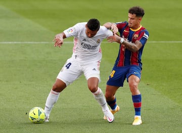 Casemiro y Philippe Coutinho 