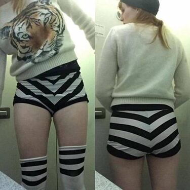 Prohíben a una bailarina ir en avión por llevar pantalón corto