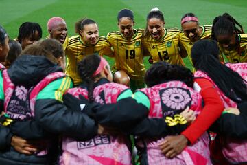 Colombia y Jamaica se enfrentaron por los octavos de final del Mundial Femenino de Australia - Nueva Zelanda 2023 en el AAMI Park de Melbourne.