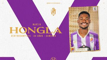 Hongla apuntala el bloque defensivo del Real Valladolid