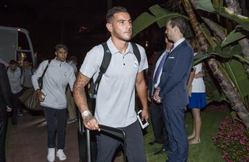 El Real Madrid ya se encuentra en Los Ángeles