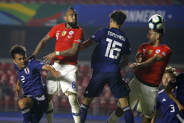 Las postales de la goleada del debut de Chile en Copa América