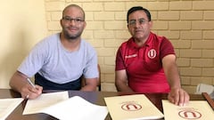 Alberto Rodríguez firmó la renovación con Universitario