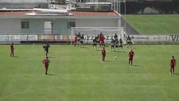 El delantero italiano se hizo presente con una anotación de tiro libre, en la derrota de Toronto FC ante el club mexicano.