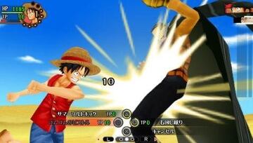 Captura de pantalla - One Piece: Romance Dawn (PSP)