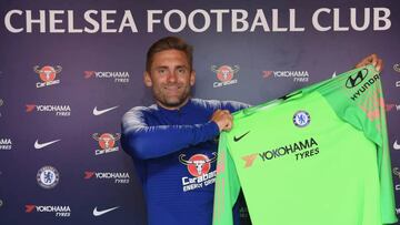 El guardameta ingl&eacute;s fichado por el Chelsea, Robert Green.