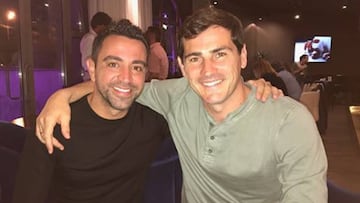 Xavi y Casillas se reencuentran en Rusia.