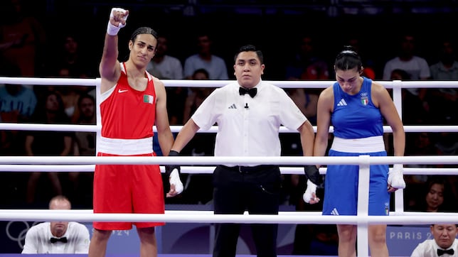 Who is Imane Khelif, and is she a trans athlete at the Olympics?