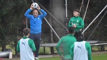 Rozada cuida los detalles para el partido del miércoles en Sarriena