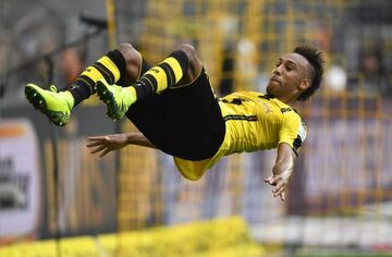 Pierre-Emerick Aubameyang scored 25 league goals for Dortmund last season and got the new campaign off to a good start with a brace against Mainz.