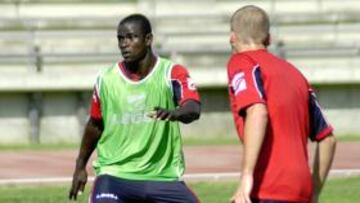 <b>VUELVE. </b>El central de Ghana espera demostrar su potencial en el primer equipo del Granada.