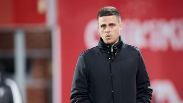 Lisci en el duelo ante el Albacete.