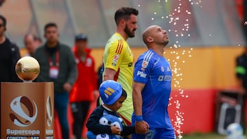 A Marcelo Díaz le preguntan por la capitanía de De Paul en Colo Colo y así responde en la previa del Superclásico