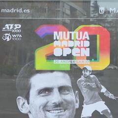Djokovic, en los carteles del Mutua Madrid Open