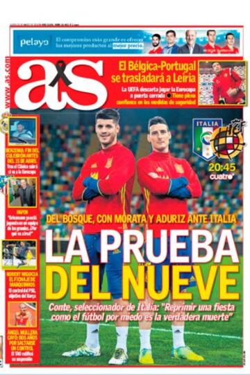 Las portadas de AS de marzo