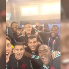 Alegría desbordada en la Sub 20 tras el paso a cuartos de final